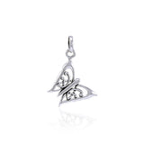 Butterfly Sterling Silver Pendant TPD3538 - Jewelry