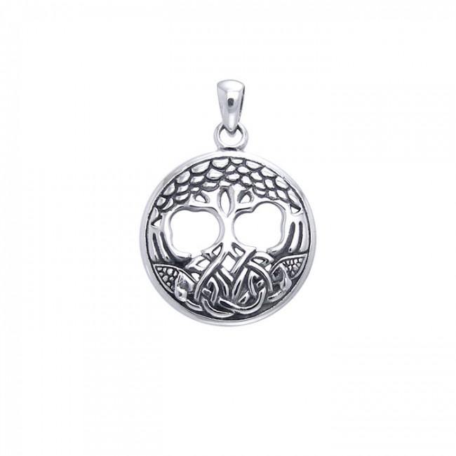 Find your solace in the Tree of Life ~ Sterling Silver Jewelry Pendant TPD3541 - Jewelry