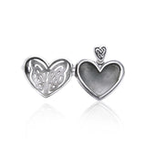 Celtic Eternal Heart Aroma Locket Pendant TPD3546 - Jewelry