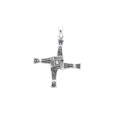 Saint Brigids Cross Silver Pendant with Marcasite TPD3561 - Jewelry
