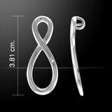 The Power of Eight Infinity Silver Pendant with Gemstone TPD3645 - Jewelry