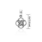 The Small Celtic Knot Silver Pendant TPD3688 - Jewelry