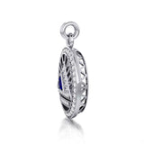 Triangle Power Pendant with Gemstone TPD3694 - Jewelry