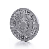 Beautiful I am an Amazing Good Luck Generator Silver Large Empower Coin TPD3732 - Jewelry