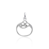 Celtic Knotwork Silver Pendant TPD3852