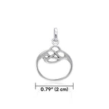 Celtic Knotwork Silver Pendant TPD3852 - Jewelry