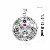 Summer Sun Pendant TPD3863 - Jewelry