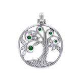 Majestic Symbolism ~ Sterling Silver Jewelry Tree of Life Jewelry Pendant TPD3876