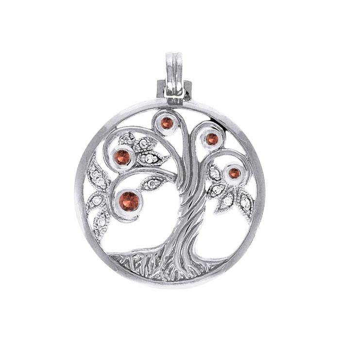 Majestic Symbolism ~ Sterling Silver Jewelry Tree of Life Jewelry Pendant TPD3876 - Jewelry