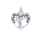 Tree of Life Pendant with Gems TPD3881