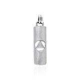 AA Recovery Silver Pendant TPD3935 - Jewelry