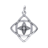 TPD3982 Be Focused Silver Pendant TPD3982
