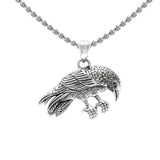 Ted Andrews Crow Silver Pendant TPD3987 - Jewelry