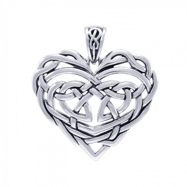 Cari Buziak Celtic Heart Pendant TPD4043 - Jewelry