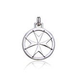 Maltese Cross Sterling Silver TPD405