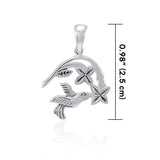 Hummingbird Sterling Silver Pendant TPD4088 - Jewelry