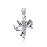 Cupid Sterling Silver Pendant TPD4094