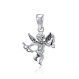 Cupid Sterling Silver Pendant TPD4094