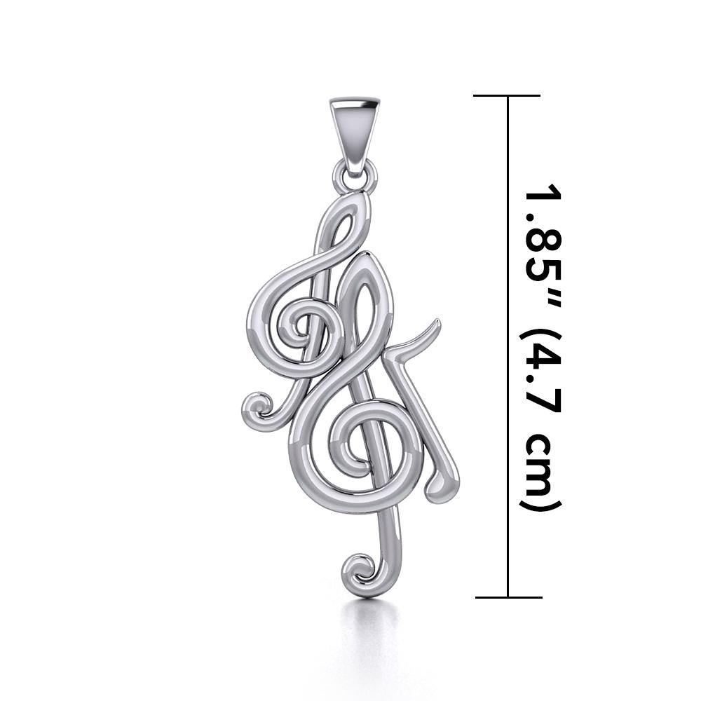Music Notation Symbols and G clef TPD4116 - Jewelry