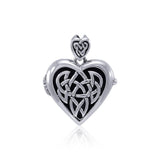 Celtic Heart Aroma Locket Pendant TPD4129