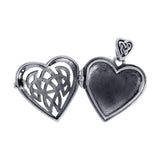 Celtic Heart Aroma Locket Pendant TPD4129 - Jewelry