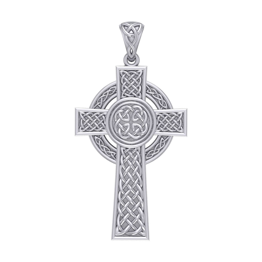 Celtic Cross Silver Pendant TPD4132