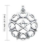 Selfless Compass Sterling Silver TPD426 - Jewelry