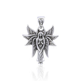 Wing Angel Sterling Silver Pendant TPD4276