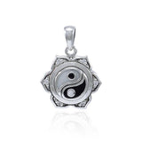 Ying Yang Lotus Pendant TPD4277