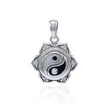 Ying Yang Lotus Pendant TPD4277 - Jewelry