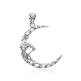 Celtic Knot Moon Goddess Pendant TPD4322 - Jewelry