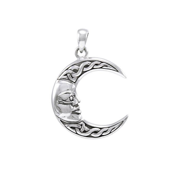 Celtic Moon God Pendant TPD4327 - Jewelry