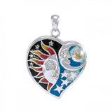 Universal Sun Energy Love Pendant TPD4357 - Jewelry