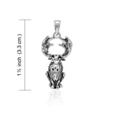 Moose Serling Silver Pendant TPD4402 - Jewelry