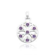 Elemental Flower of Life Sterling Silver Pendant TPD450