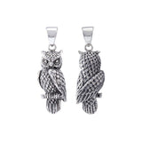 Horned Owl Pendant TPD4586 - Jewelry