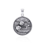 Otters Medallion Pendant TPD4617