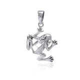 Frog Sterling Silver Pendant TPD4619 - Jewelry