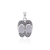 Celtic Knot Sandals Sterling Silver Pendant TPD4621