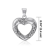 Celtic Knot Heart Pendant TPD4625 - Jewelry