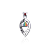 Power Triangle Silver Pendant TPD463 - Jewelry