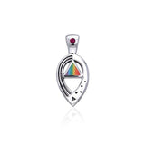 Power Triangle Silver Pendant TPD463 - Jewelry