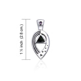 Power Triangle Silver Pendant TPD463 - Jewelry