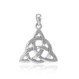 Celtic Trinity Knot Sterling Silver Pendant TPD4632