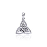 Celtic Double Trinity Knot Pendant TPD4633