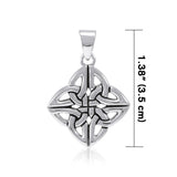 Celtic Trinity Quaternary Knot Pendant TPD4636 - Jewelry