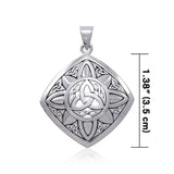 Celtic Trinity Knot Sun Pendant TPD4685 - Jewelry