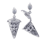 Green Man Pendulum Spell Sterling Silver Pendant TPD4731 by TPD4731