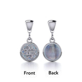 Reversible Celtic Knotwork Silver Pendant TPD475 - Jewelry
