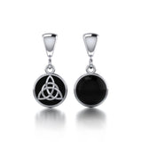 Celtic Triquetra Knot Silver Flip Pendant TPD476 - Jewelry